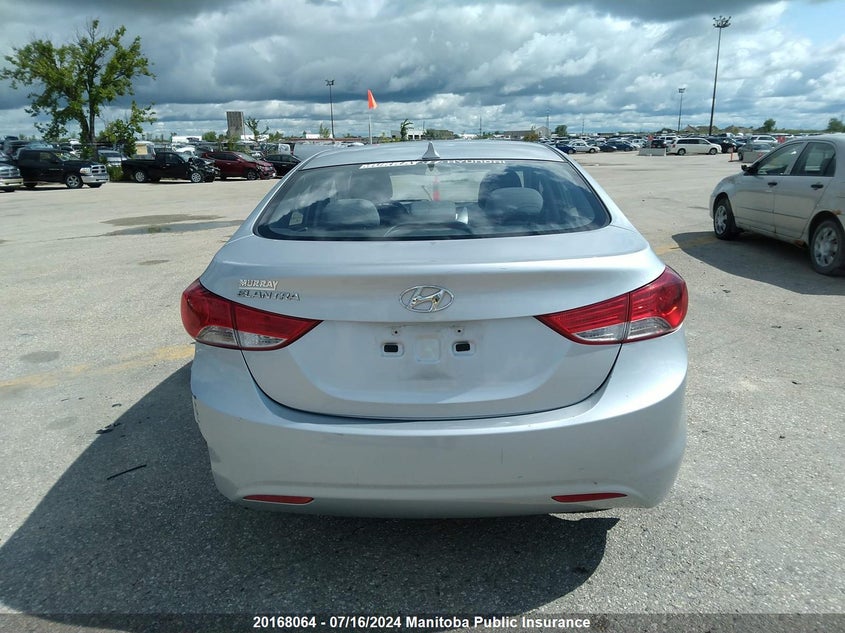 2012 Hyundai Elantra Gl VIN: 5NPDH4AE3CH117445 Lot: 20168064