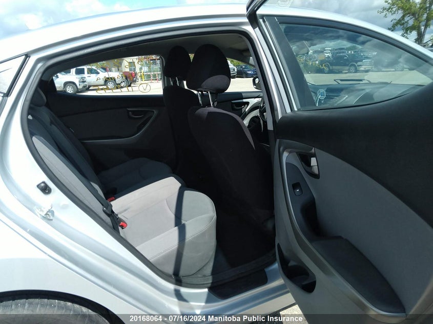 2012 Hyundai Elantra Gl VIN: 5NPDH4AE3CH117445 Lot: 20168064