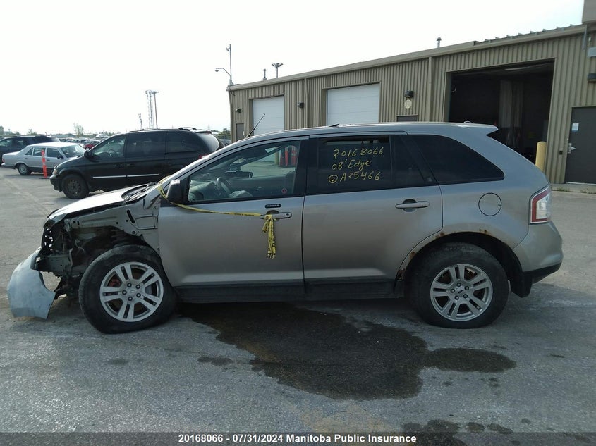 2008 Ford Edge Sel VIN: 2FMDK48C58BA25466 Lot: 20168066