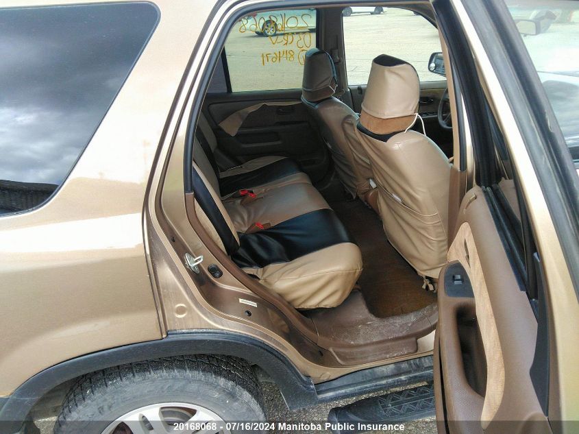 2003 Honda Cr-V Ex VIN: JHLRD78803C814671 Lot: 20168068