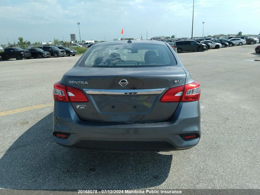 2018 Nissan Sentra 1.8 Sv VIN: 3N1AB7AP3JY325481 Lot: 20168078