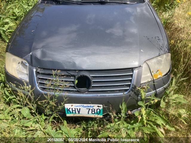 2005 Volkswagen Passat Gls VIN: WVWAE63B95E068698 Lot: 20168087