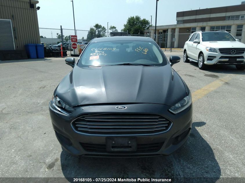 2016 Ford Fusion Se VIN: 3FA6P0HD1GR371665 Lot: 20168105