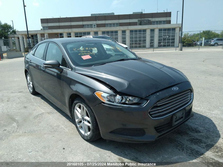 2016 Ford Fusion Se VIN: 3FA6P0HD1GR371665 Lot: 20168105