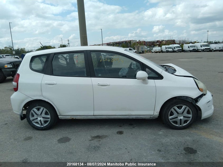 2008 Honda Fit Lx VIN: JHMGD38428S813060 Lot: 20168134