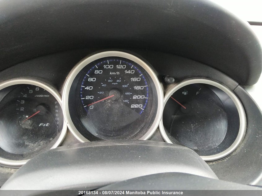 2008 Honda Fit Lx VIN: JHMGD38428S813060 Lot: 20168134