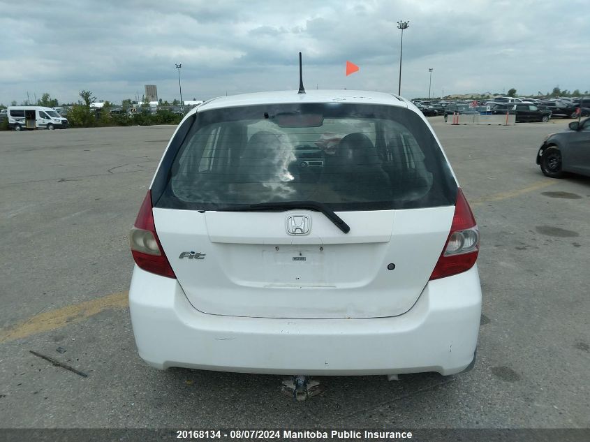 2008 Honda Fit Lx VIN: JHMGD38428S813060 Lot: 20168134