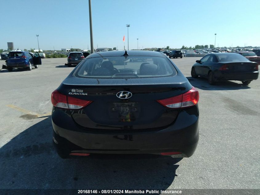 2013 Hyundai Elantra Gl VIN: 5NPDH4AE5DH193217 Lot: 20168146