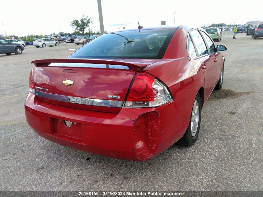 2008 Chevrolet Impala Ls V6 VIN: 2G1WB58K081254906 Lot: 20168155