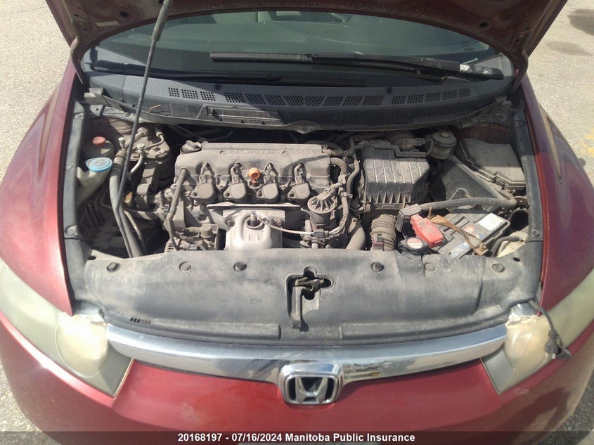 2007 Honda Civic Dx-G VIN: 2HGFA16327H027741 Lot: 20168197