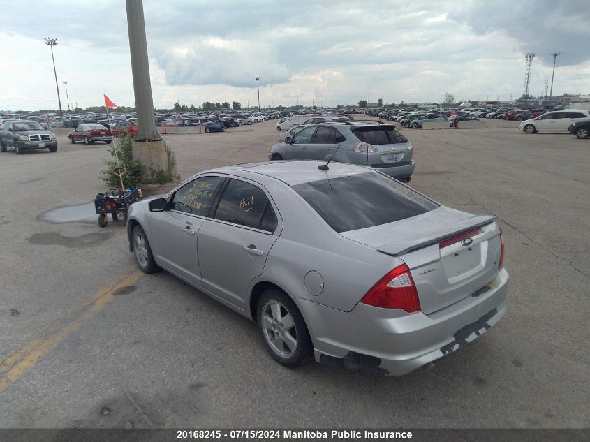 2010 Ford Fusion Sel V6 VIN: 3FAHP0JG1AR189694 Lot: 20168245