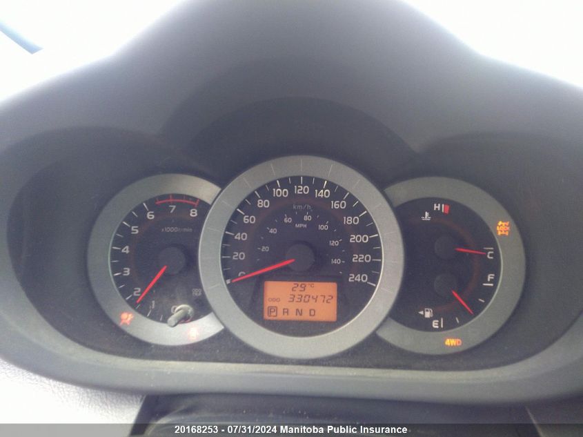 2009 Toyota Rav4 Sport V6 VIN: 2T3BK32V79W007436 Lot: 20168253