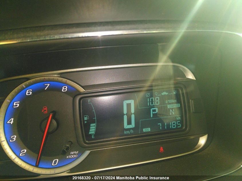 2014 Chevrolet Trax Ls VIN: 3GNCJKEB2EL171785 Lot: 20168320