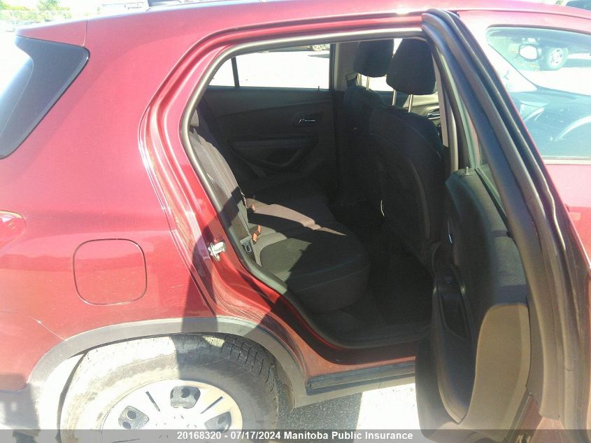 2014 Chevrolet Trax Ls VIN: 3GNCJKEB2EL171785 Lot: 20168320