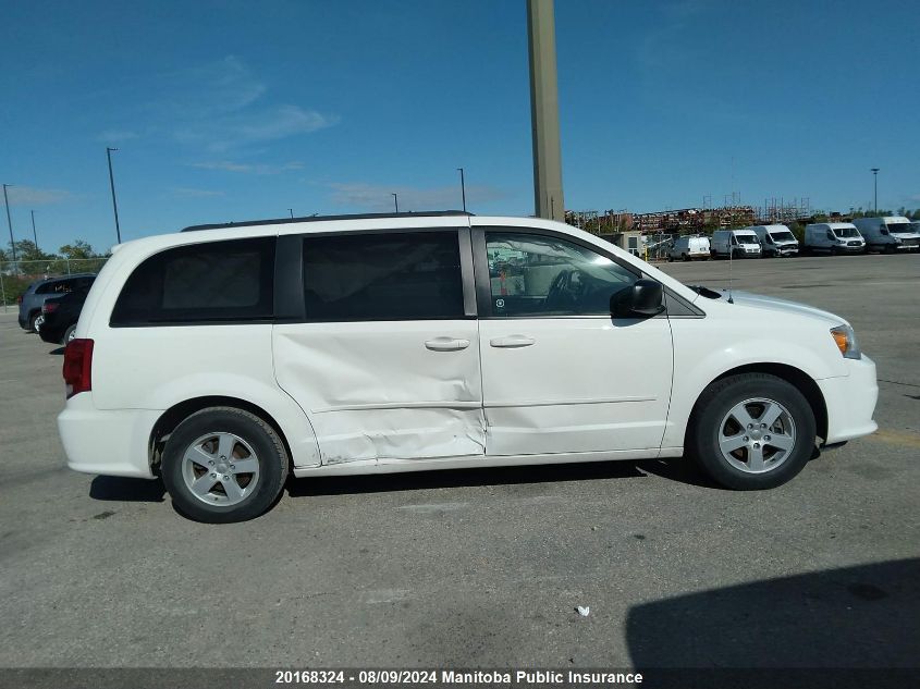 2012 Dodge Grand Caravan Se VIN: 2C4RDGBG8CR371481 Lot: 20168324