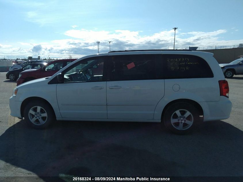 2012 Dodge Grand Caravan Se VIN: 2C4RDGBG8CR371481 Lot: 20168324