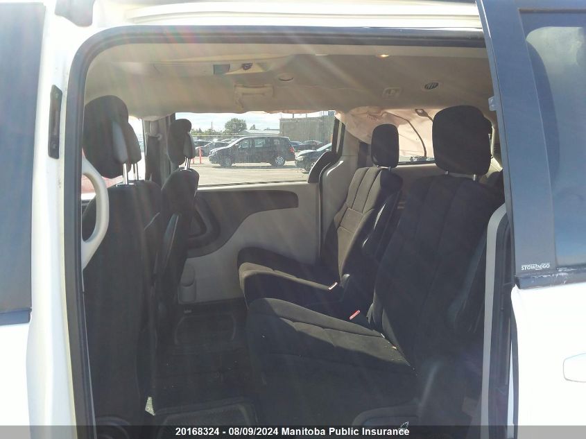 2012 Dodge Grand Caravan Se VIN: 2C4RDGBG8CR371481 Lot: 20168324