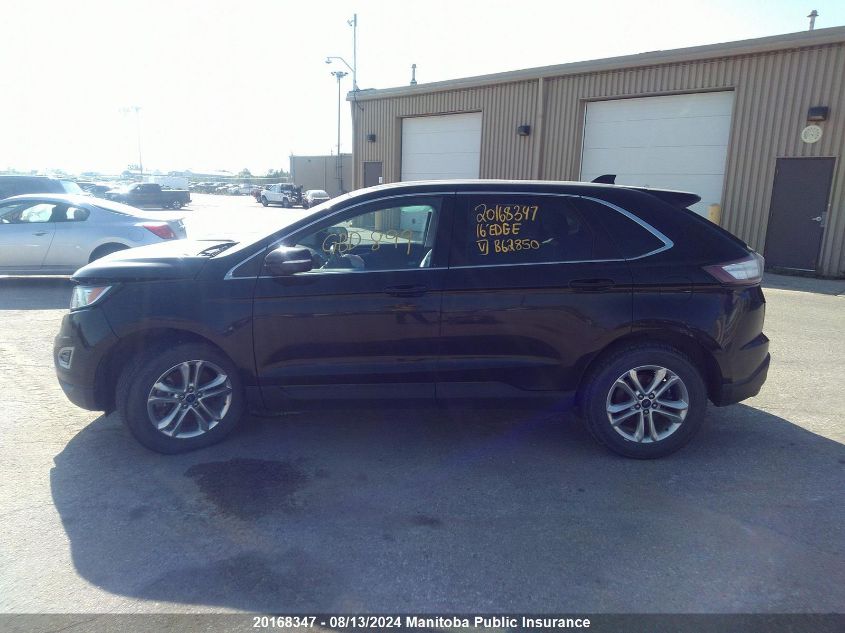 2016 Ford Edge Se VIN: 2FMPK4J89GBB62850 Lot: 20168347