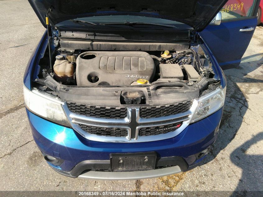 2015 Dodge Journey Sxt VIN: 3C4PDCCG0FT626589 Lot: 20168349