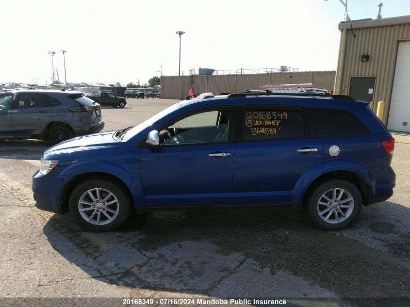 2015 Dodge Journey Sxt VIN: 3C4PDCCG0FT626589 Lot: 20168349
