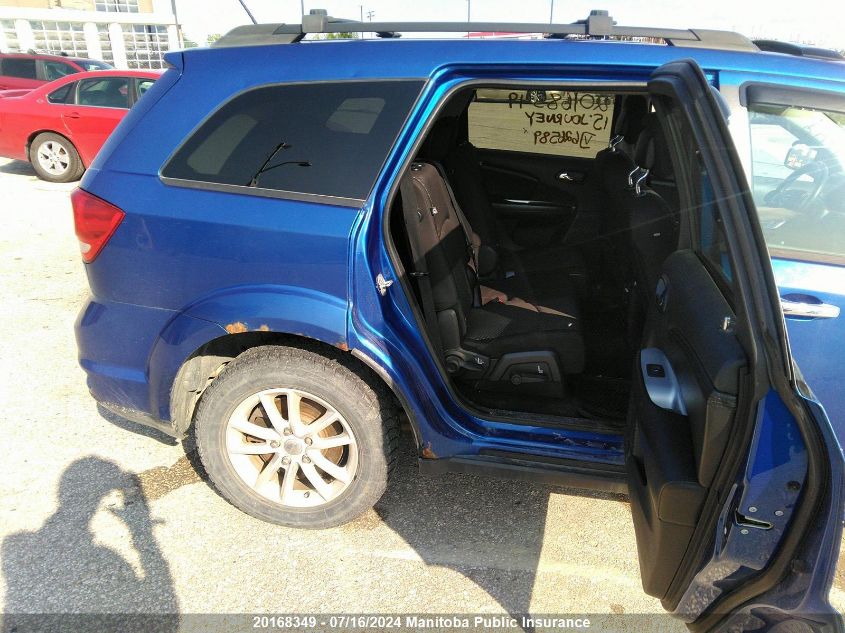 2015 Dodge Journey Sxt VIN: 3C4PDCCG0FT626589 Lot: 20168349