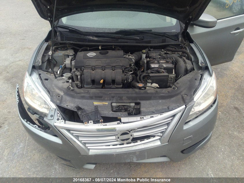 2013 Nissan Sentra 1.8 Sv VIN: 3N1AB7AP5DL616243 Lot: 20168367