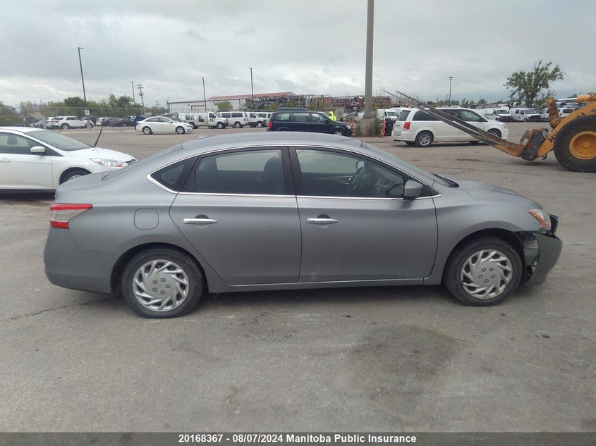2013 Nissan Sentra 1.8 Sv VIN: 3N1AB7AP5DL616243 Lot: 20168367