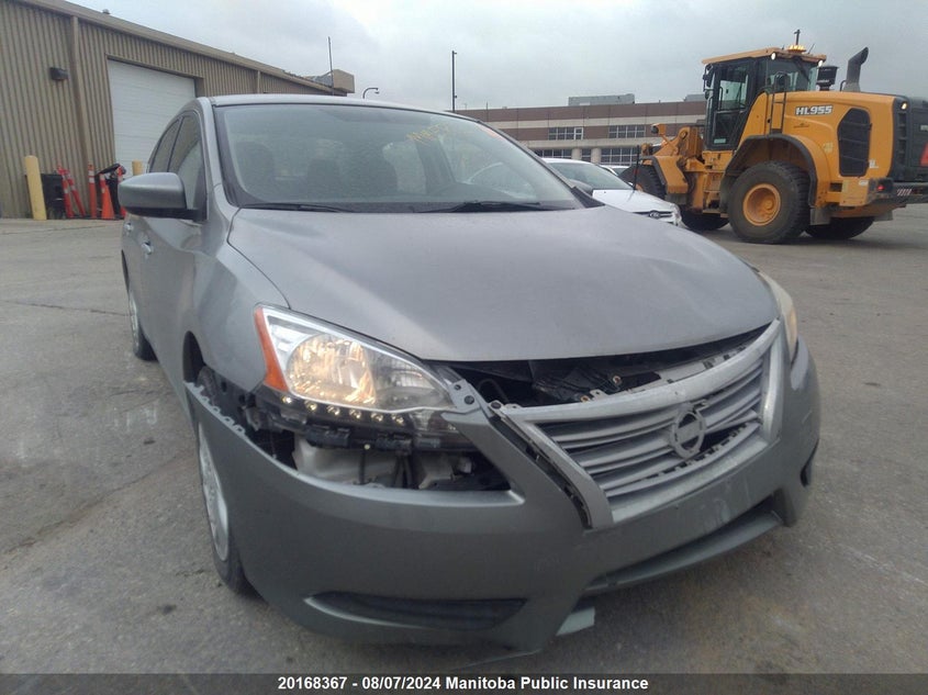 2013 Nissan Sentra 1.8 Sv VIN: 3N1AB7AP5DL616243 Lot: 20168367