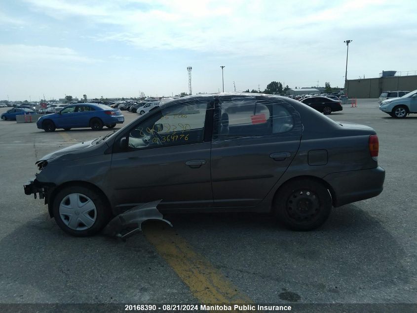 2005 Toyota Echo VIN: JTDBT123950364776 Lot: 20168390