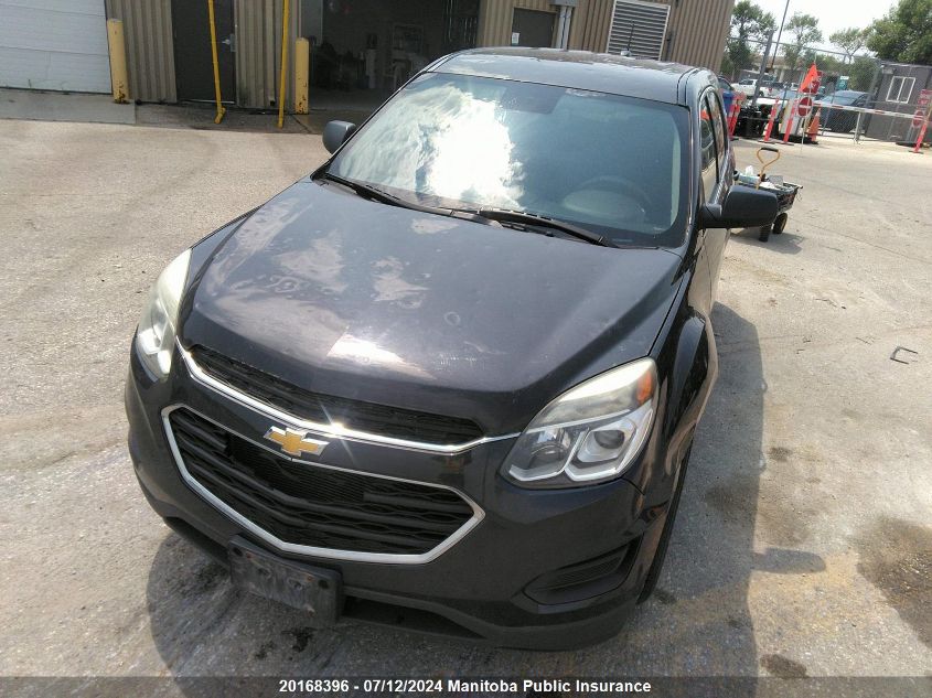 2016 Chevrolet Equinox Ls VIN: 2GNFLEEK3G6104614 Lot: 20168396