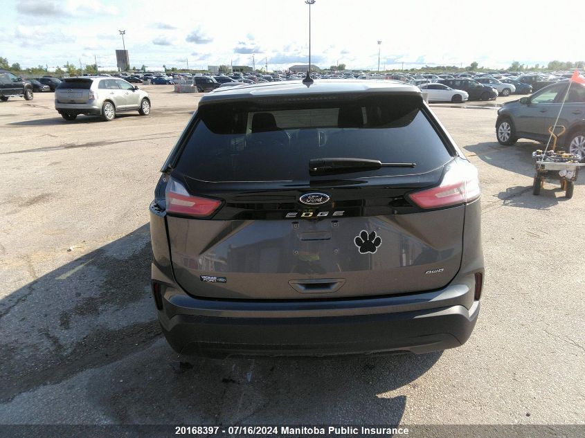 2022 Ford Edge Se VIN: 2FMPK4G9XNBA85757 Lot: 20168397