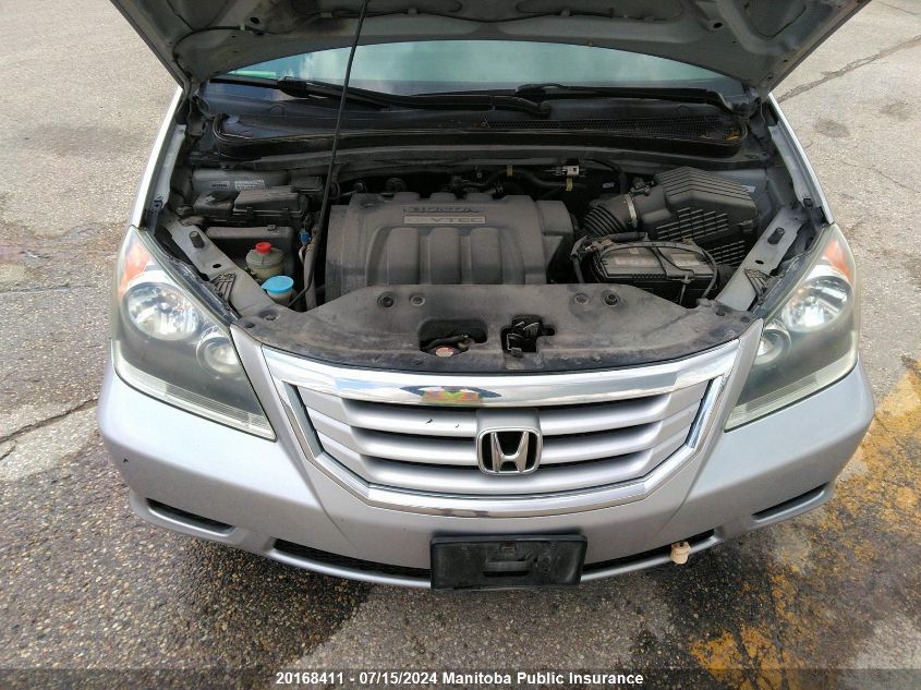 2010 Honda Odyssey Se VIN: 5FNRL3H59AB506168 Lot: 20168411