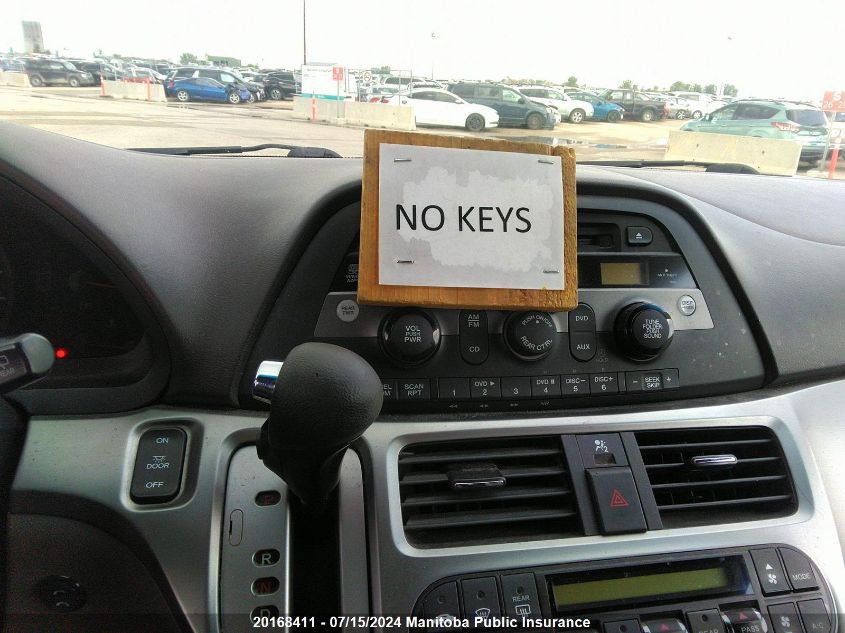 2010 Honda Odyssey Se VIN: 5FNRL3H59AB506168 Lot: 20168411