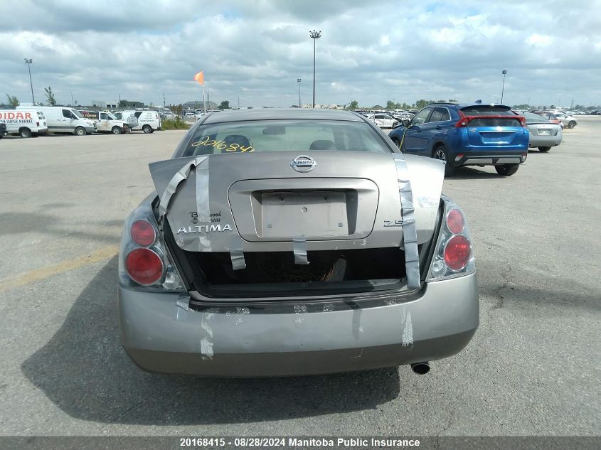 2005 Nissan Altima 2.5 S VIN: 1N4AL11E25C229237 Lot: 20168415