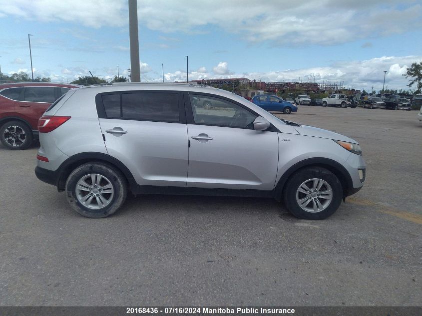 2012 Kia Sportage Lx VIN: KNDPBCA26C7278259 Lot: 20168436