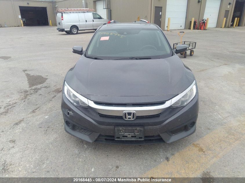 2018 Honda Civic Ex VIN: 2HGFC2F89JH008414 Lot: 20168445