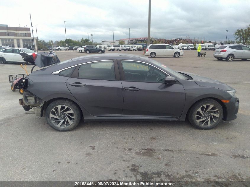 2018 Honda Civic Ex VIN: 2HGFC2F89JH008414 Lot: 20168445