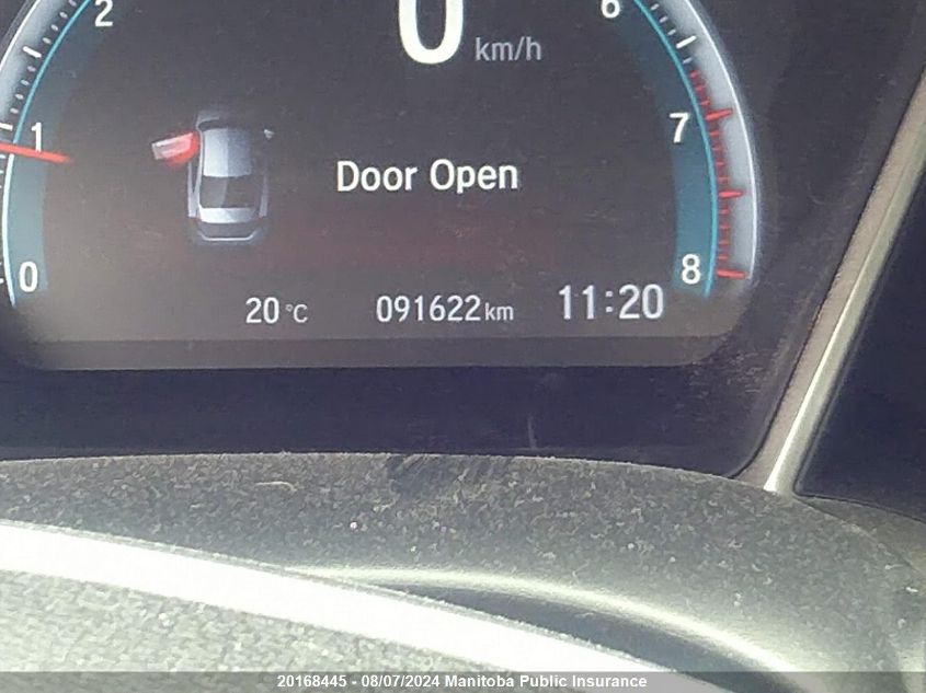 2018 Honda Civic Ex VIN: 2HGFC2F89JH008414 Lot: 20168445