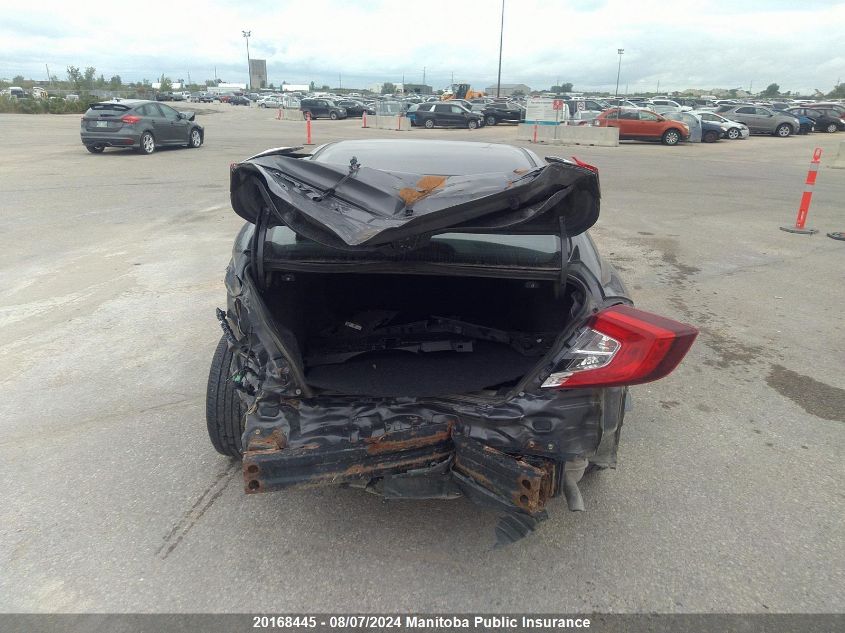 2018 Honda Civic Ex VIN: 2HGFC2F89JH008414 Lot: 20168445