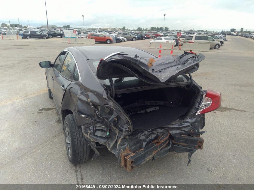 2018 Honda Civic Ex VIN: 2HGFC2F89JH008414 Lot: 20168445