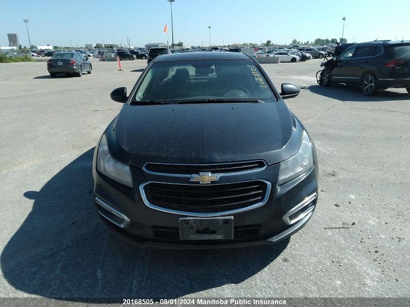 2015 Chevrolet Cruze Lt Turbo VIN: 1G1PC5SB2F7126600 Lot: 20168505