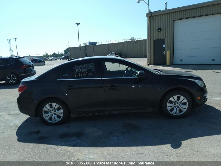 2015 Chevrolet Cruze Lt Turbo VIN: 1G1PC5SB2F7126600 Lot: 20168505