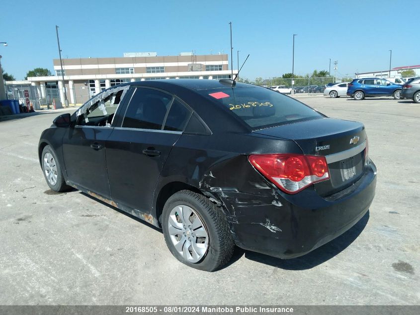 2015 Chevrolet Cruze Lt Turbo VIN: 1G1PC5SB2F7126600 Lot: 20168505
