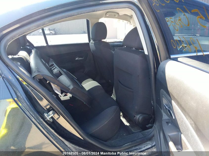 2015 Chevrolet Cruze Lt Turbo VIN: 1G1PC5SB2F7126600 Lot: 20168505