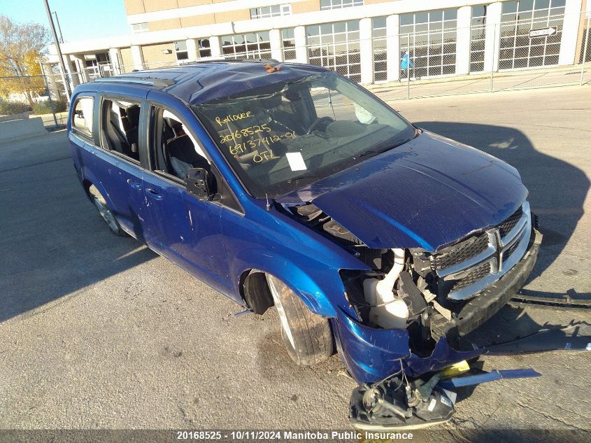 2020 Dodge Grand Caravan Crew VIN: 2C4RDGDG6LR191980 Lot: 20168525