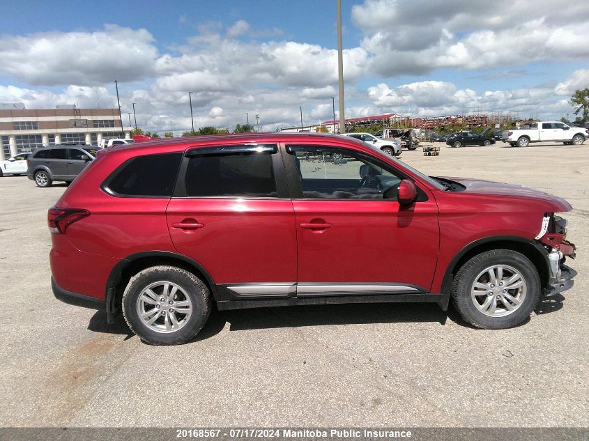 2020 Mitsubishi Outlander Es VIN: JA4AZ2A30LZ603717 Lot: 20168567