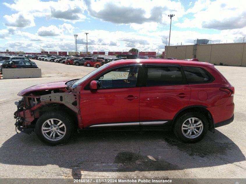 2020 Mitsubishi Outlander Es VIN: JA4AZ2A30LZ603717 Lot: 20168567