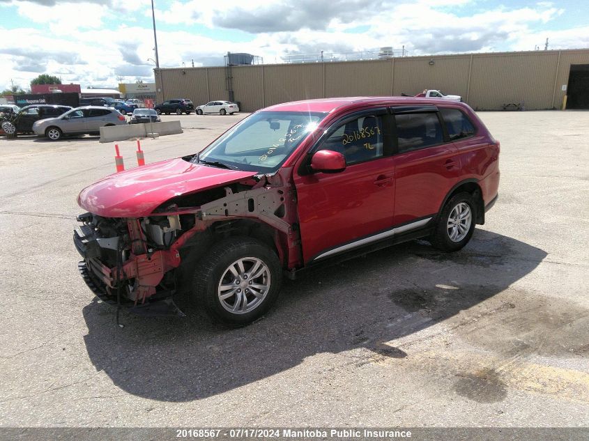 2020 Mitsubishi Outlander Es VIN: JA4AZ2A30LZ603717 Lot: 20168567