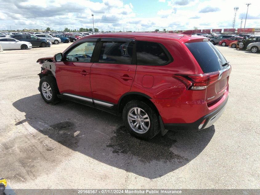 2020 Mitsubishi Outlander Es VIN: JA4AZ2A30LZ603717 Lot: 20168567