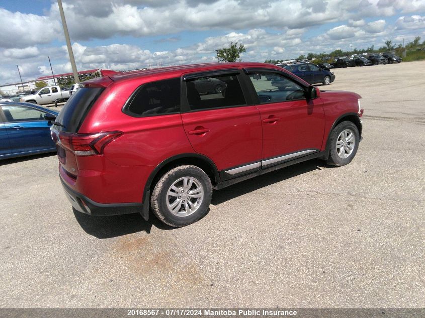 2020 Mitsubishi Outlander Es VIN: JA4AZ2A30LZ603717 Lot: 20168567